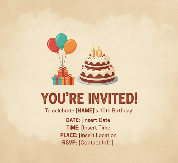 How to Make Digital Birthday Invitations