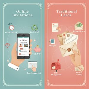 SaveDate Online Invitations vs Traditional Cards